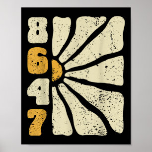 Poster 8647 Sutil Anti Trump 86 47 Estilo Floral Boho