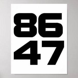 Poster 86 47 Projeto Anti-Trump Resist 2025