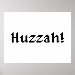 Poster 8 bocado Huzzah!
