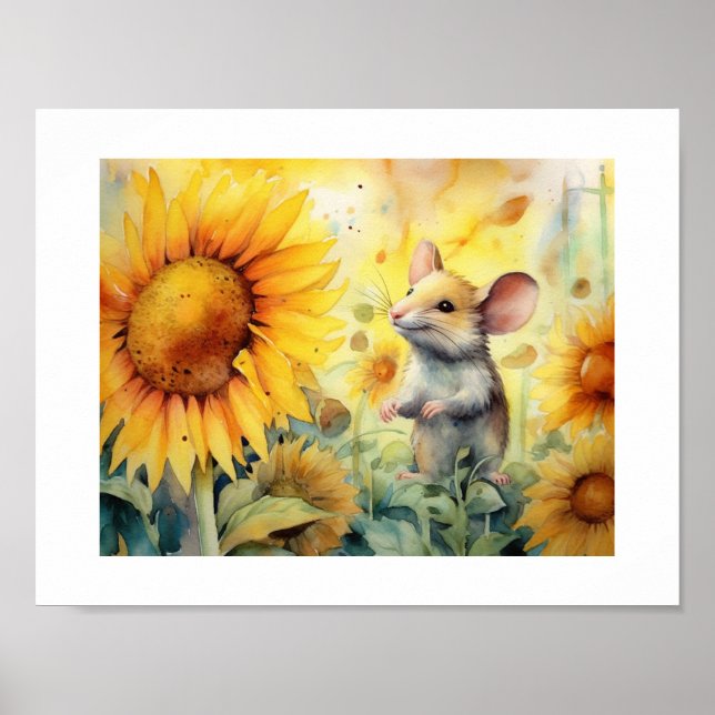 Poster 8 de 17 Sunflower Garden Miceville (Frente)