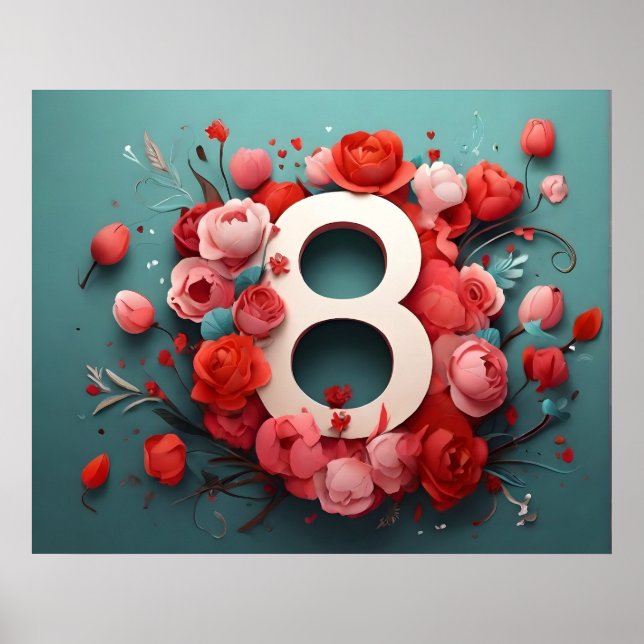 Poster 8 de design de março (Frente)