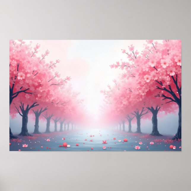 Poster 8K Abstract Visions: Modern Textures & Fluid Art (Frente)