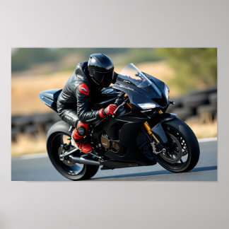 Poster 8K MotoGP Elite: Superbike Digital A de Alta Veloc