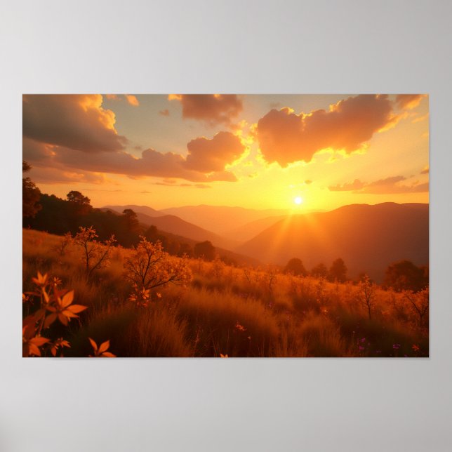 Poster 8K Nature’s Majesty: Ultra-HD Landscapes & Scenery (Frente)