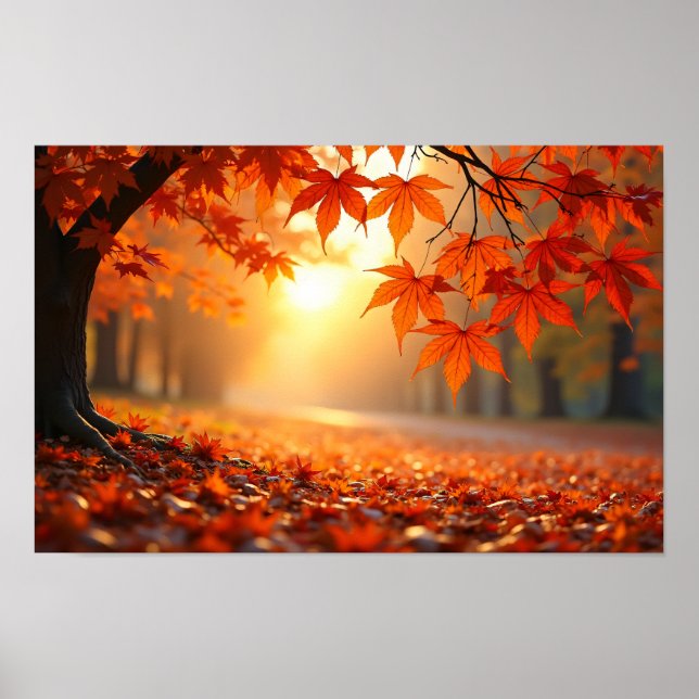 Poster 8K Nature’s Majesty: Ultra-HD Landscapes & Scenery (Frente)