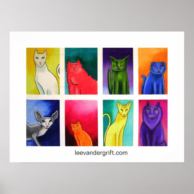 Poster 8PackOPussy, leevandergrift.com (Frente)