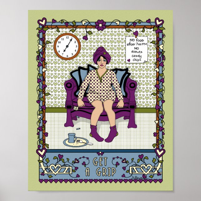 Pôster 8x10 Get A Grip (Frente)