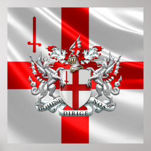 Poster [900] City of London - Casaco de Armas
