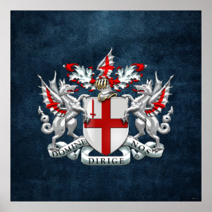 Poster [900] City of London - Casaco de Armas