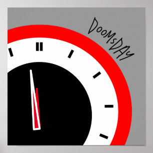 Poster 90 Segundos Até Meia-Noite Predição de Morte Antig