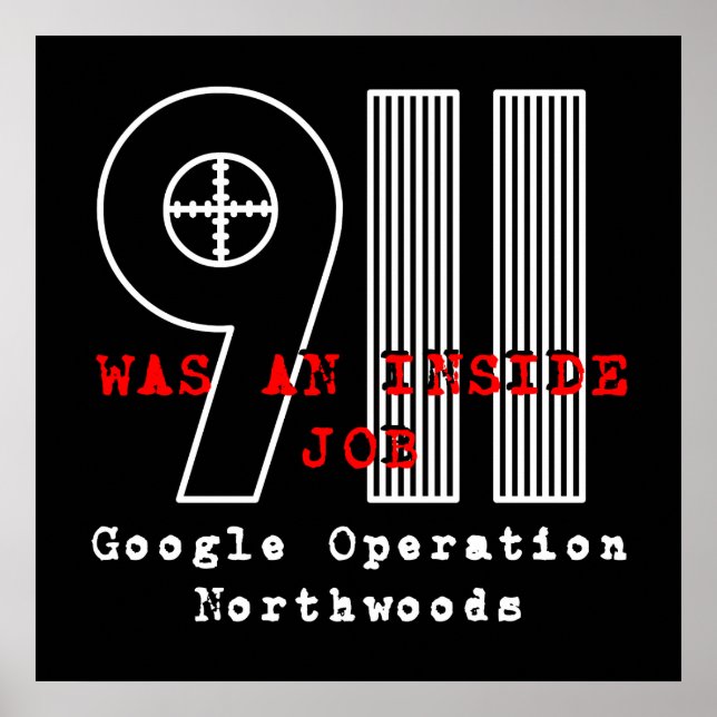 Poster 911 Northwoods (Frente)