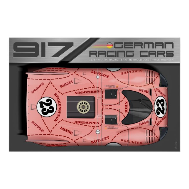 Pôster 917 No.23 Pink Pig (Frente)