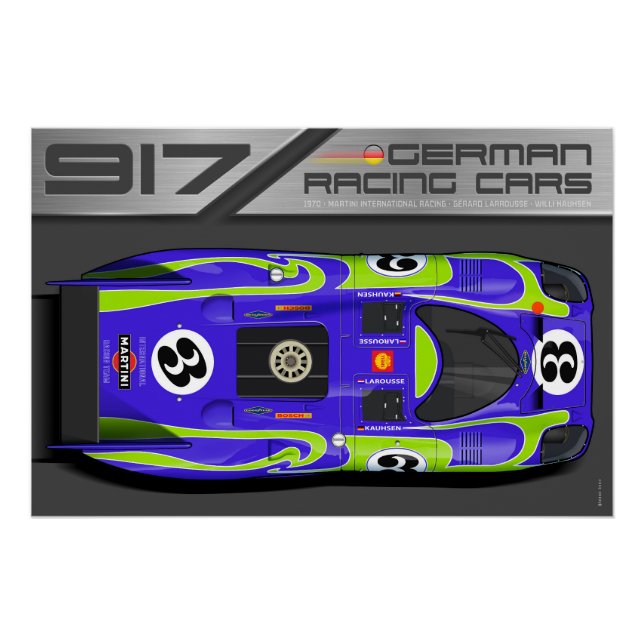 Pôster 917 No.3 Hippie Car (Frente)