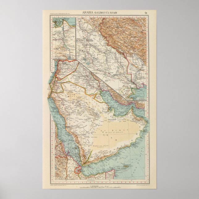 Pôster 91 Arábia (Frente)