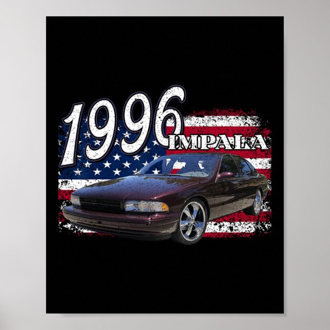 Poster 96 Impala Lowrider Ss 4 De Julho Americano (Frente)