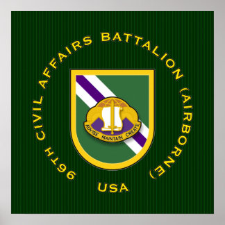 Pôster 96.o CA Bn - Avião