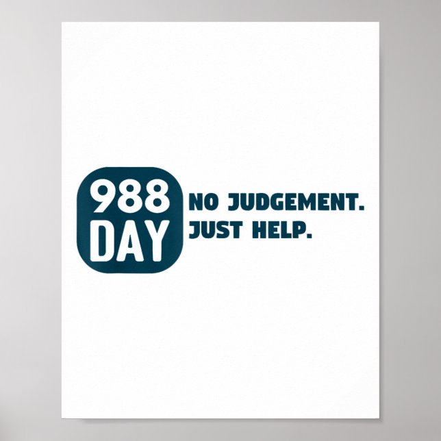 Poster 988 Dia - 8 de setembro - Awarene para a prevenção (Frente)