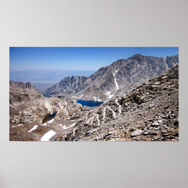 Poster 99 ou 97 Switchbacks para o Mt Whitney 3 (Frente)