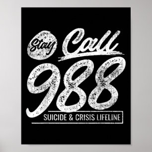 Poster 9 8 8 Suicídio E Crise