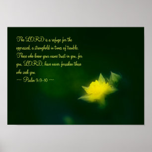 Pôster 9:9 do salmo - 10