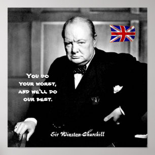 Poster #9 - "você faz seu mais mau… "