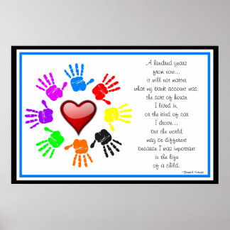 Poster A0001.I Fez uma diferença.Poster.2