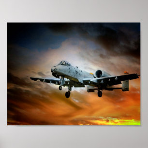 Pôster A10 Thunderbolt II