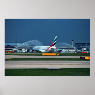 Pôster A380 Manchester