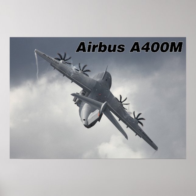 Poster A400M em ação (Frente)