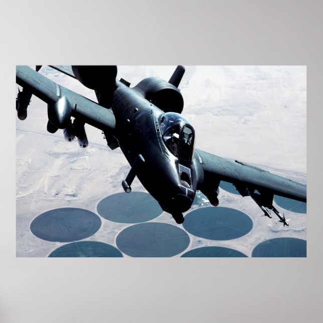 Poster A-10 Aeronave Thunderbolt II (Frente)