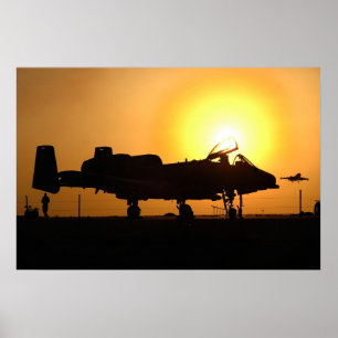 Poster A-10 raio II