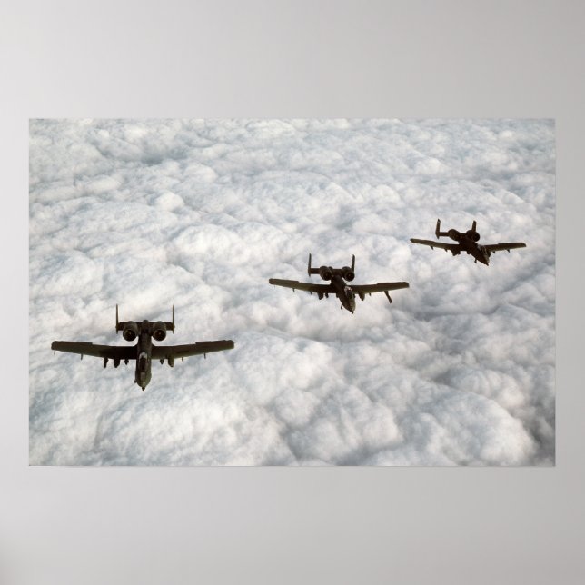 Pôster A-10 raio II (Frente)