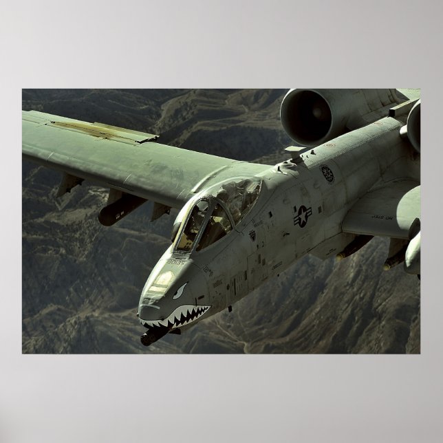 Pôster A-10 raio II (Frente)