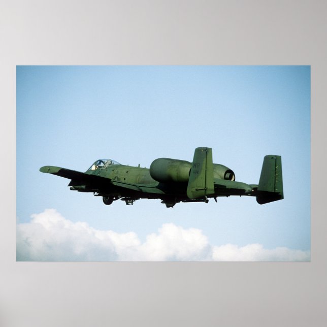 Pôster A-10 raio II (Frente)
