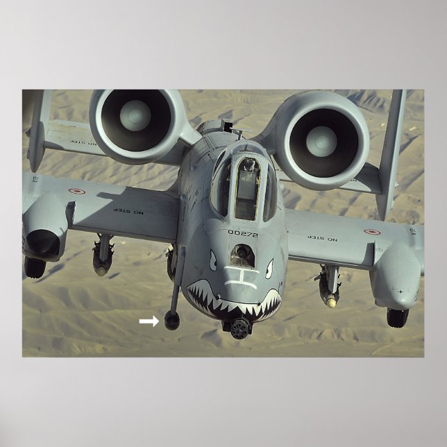 Pôster A-10 Thunderbolt II (Frente)
