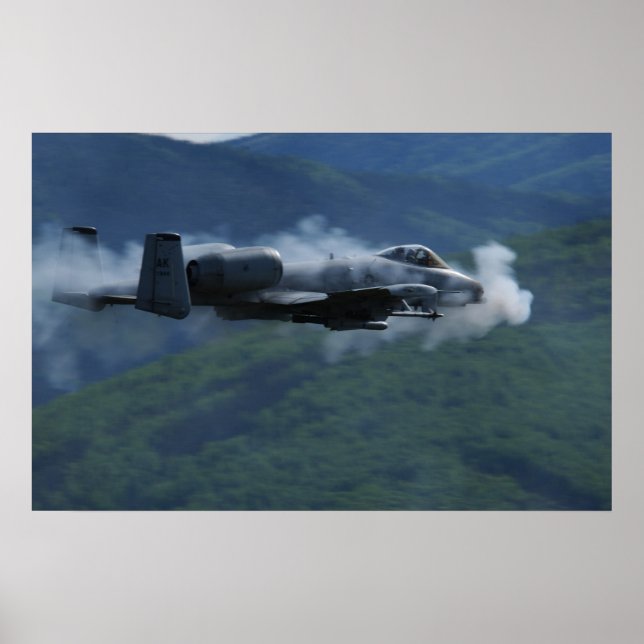 Poster A-10 Thunderbolt II (Frente)