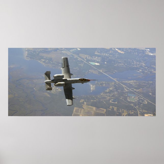 Poster A-10 Thunderbolt II (Frente)