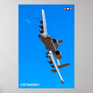 Poster A-10C THunderBOLT II