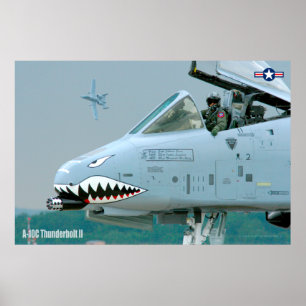 Poster A-10C THunderBOLT II