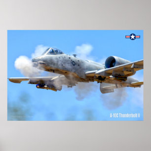 Poster A-10C THunderBOLT II
