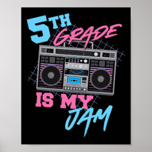 Poster A 5ª Série é Minha Paixão - Professor com Boombox