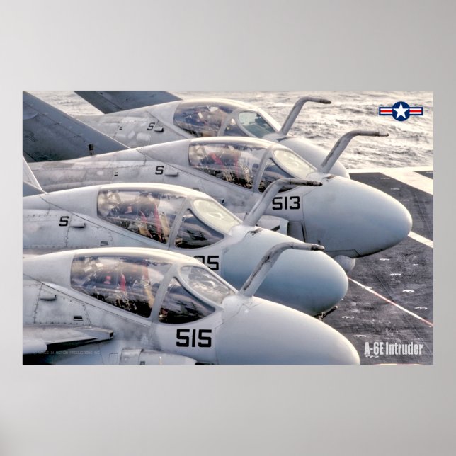 POSTER A-6E INTRUDER (Frente)