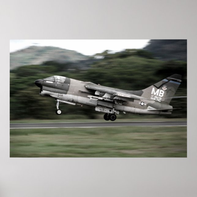 Poster A-7 Corsair II (Frente)