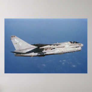 Poster A-7 Corsair II