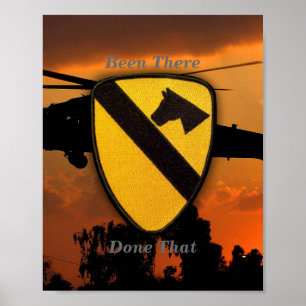 Poster a ?a 7a cavalaria areja o remendo da guerra de Cav