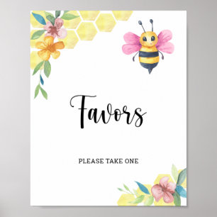 Poster A abelha menina está a caminho \  Favoritos