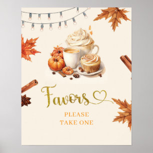 Poster A Abóbora está a criar café deixa o bebê