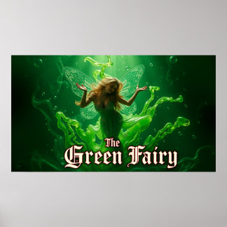 Poster A Absinthe Green Fairy