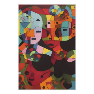 Pôster A Abstratura Prática - Ken Gage Art