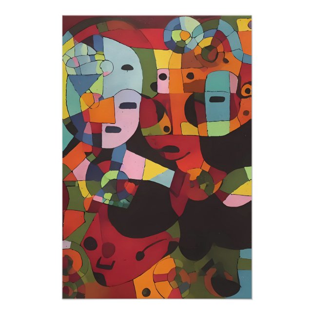 Pôster A Abstratura Prática - Ken Gage Art (Frente)